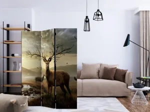 Paraván Deers by mountain stream Dekorhome