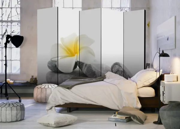 Paraván White Lotus Dekorhome