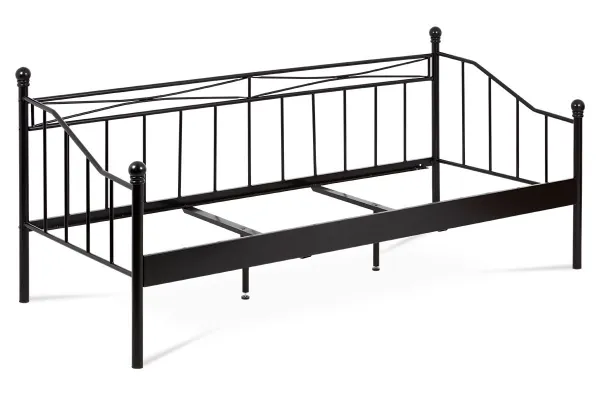 Posteľ 90x200cm BED-1905 BK čierna Autronic