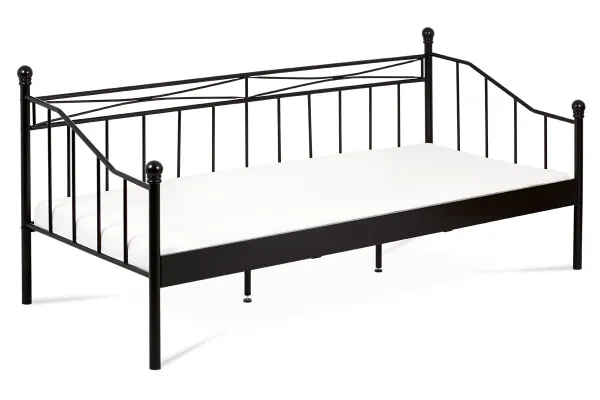 Posteľ 90x200cm BED-1905 BK čierna Autronic