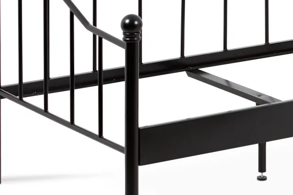 Posteľ 90x200cm BED-1905 BK čierna Autronic