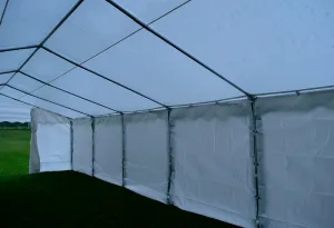 Skladový stan 5x10 biela KLASIK