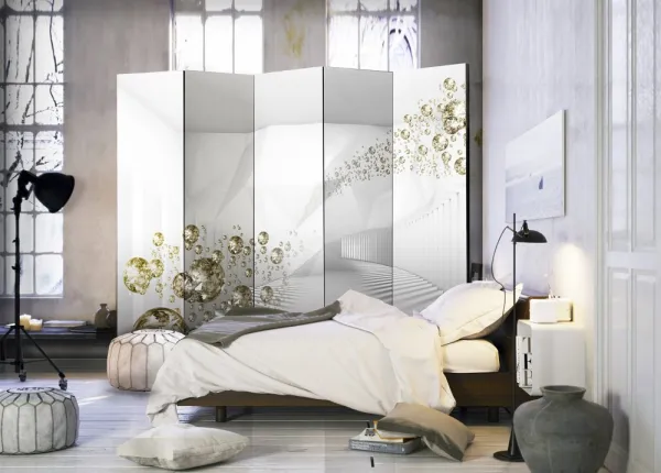 Paraván Diamond Corridor Dekorhome 135x172 cm (3-dielny)