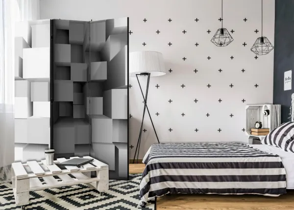 Paraván Geometric Puzzle Dekorhome