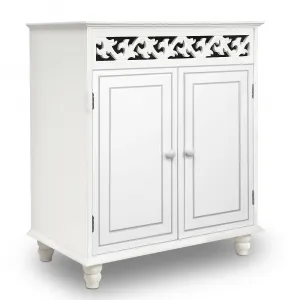 Komoda biela D0052 Dekorhome