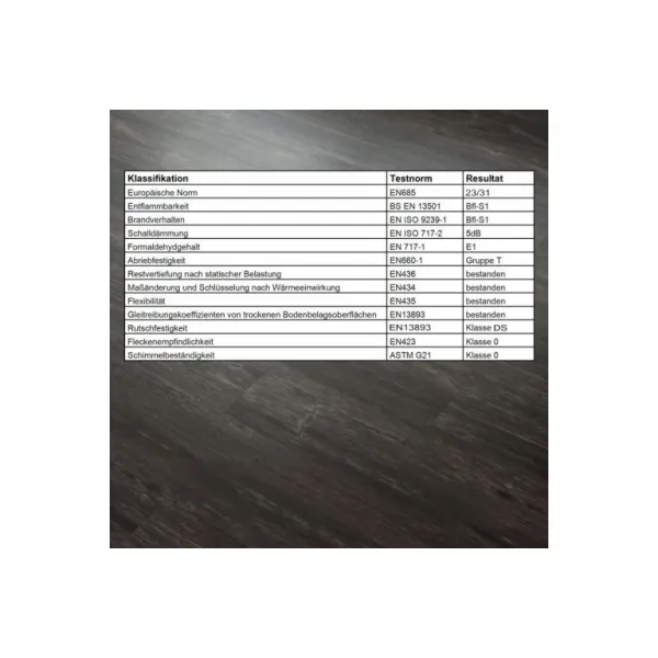 STILISTA 32531 Vinylová podlaha 20 m2 - tmavosivý dub