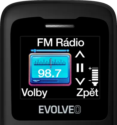 EVOLVEO EasyPhone ID
EVOLVEO EasyPhone ET
, čierna