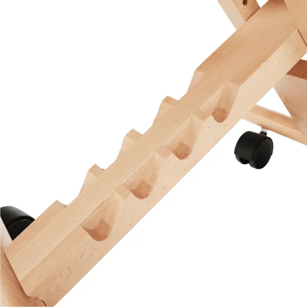 KONDELA Groco ergonomická kľakačka krémová / buk