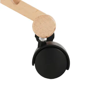 KONDELA Groco ergonomická kľakačka krémová / buk