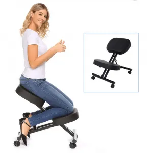 KONDELA Groco ergonomická kľakačka krémová / buk
