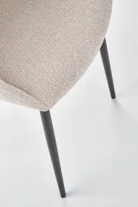 HALMAR K357 jedálenská stolička béžová / čierna