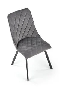 HALMAR K450 jedálenská stolička sivá / čierna