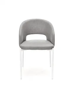 HALMAR K486 jedálenská stolička sivá / biela