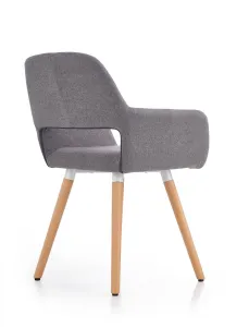 HALMAR K283 jedálenská stolička sivá