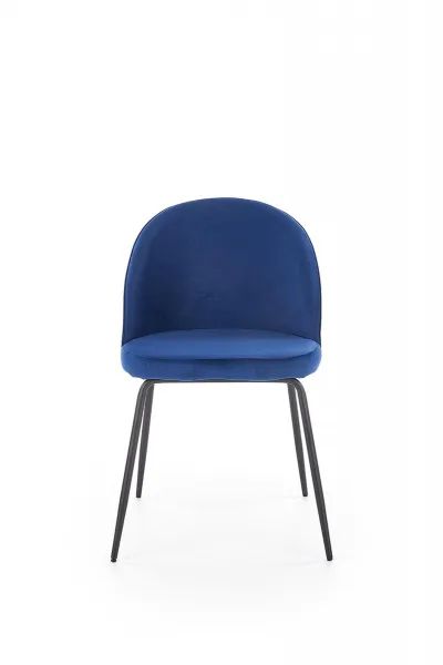HALMAR K314 jedálenská stolička granátová / čierna