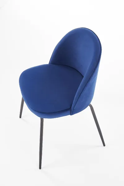 HALMAR K314 jedálenská stolička granátová / čierna