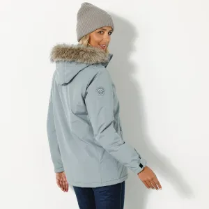 Nepremokavá parka na zips, s odopínacou kapucňou