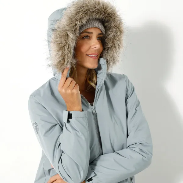 Nepremokavá parka na zips, s odopínacou kapucňou