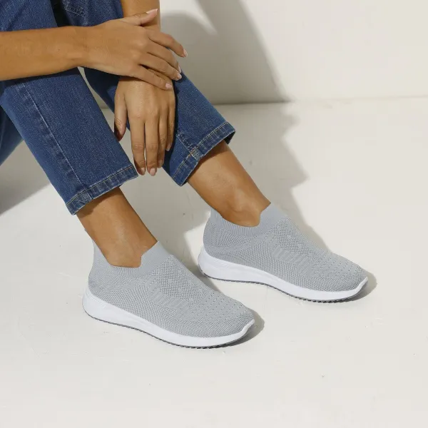 Tenisky slip-on so sieťovinou