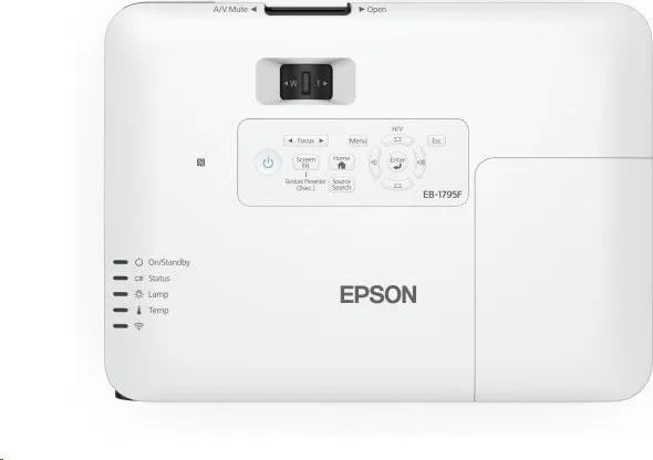 EPSON projektor EB-1795F, 1920x1080, 3200ANSI, 10000:1, HDMI, USB 3-in-1, MHL, WiFi, 1,8kg, 5 LET ZÁRUKA