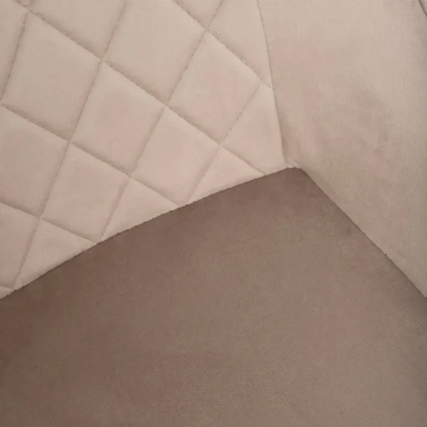 Otočná jedálenská stolička LAURENT béžová 847375
