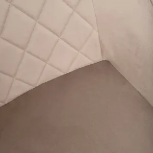Otočná jedálenská stolička LAURENT béžová 847375