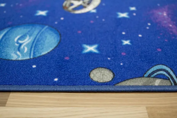 Detský koberec Galaxy planéty, rakety
