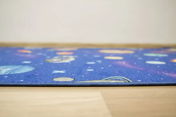 Detský koberec Galaxy planéty, rakety