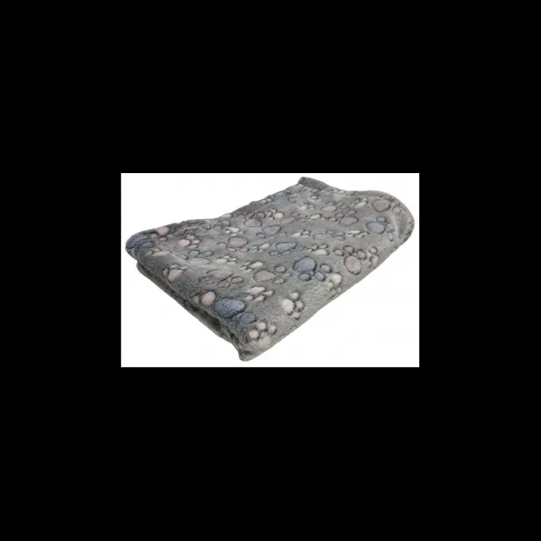 JAKS Fleece deka 100 x 70 cm farebné labky