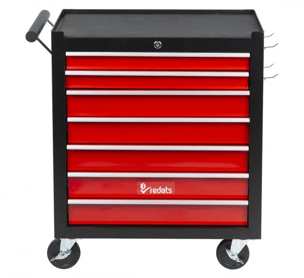 REDATS Dielenský vozík na náradie, sedem zásuviek,Compact Black
