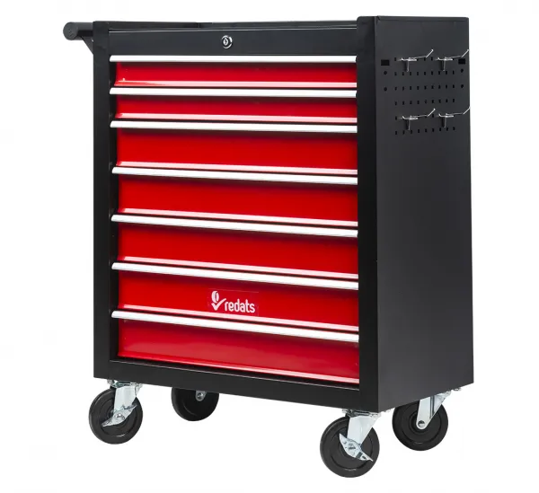 REDATS Dielenský vozík na náradie, sedem zásuviek,Compact Black