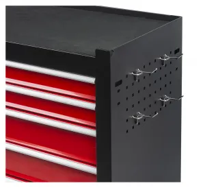 REDATS Dielenský vozík na náradie, sedem zásuviek,Compact Black