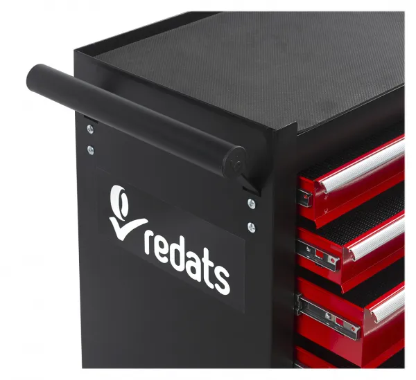 REDATS Dielenský vozík na náradie, sedem zásuviek,Compact Black