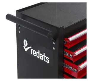 REDATS Dielenský vozík na náradie, sedem zásuviek,Compact Black