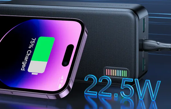 Power Banka Dazzling 22,5 W 10000mAh Joyroom JR-QP194 (biela) 044770