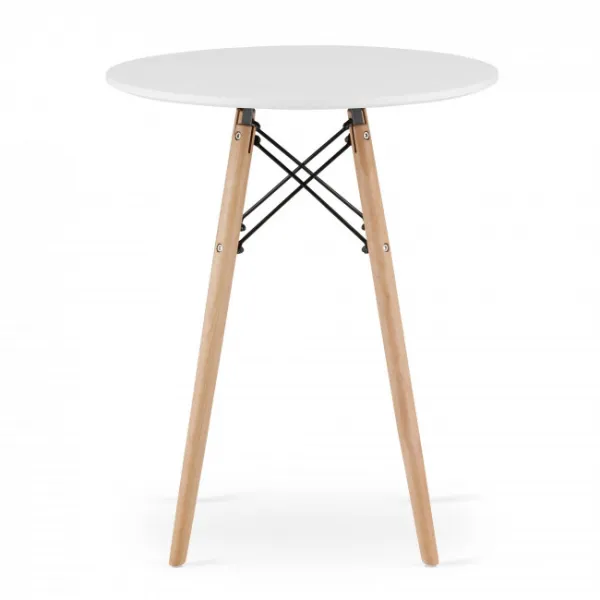 Okrúhly stôl TODI 60 cm - biely 9403 20 80 00