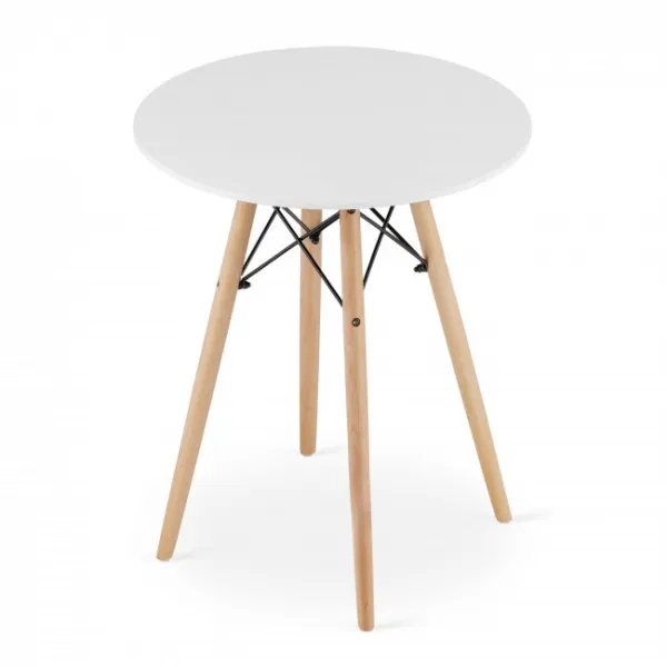 Okrúhly stôl TODI 60 cm - biely 9403 20 80 00