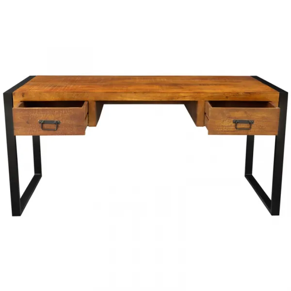 indickynabytok.sk - Písací stôl Retro 160x76x70 indický masív mango