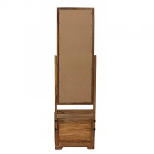 indickynabytok.sk - Toaletný stolík so zrkadlom Mira 50x175x40 indický masív palisander