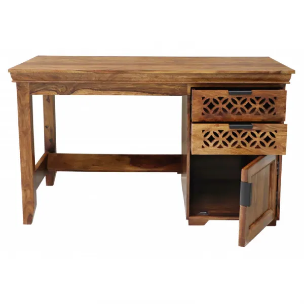 indickynabytok.sk - Písací stôl Mira 130x76x70 indický masív palisander