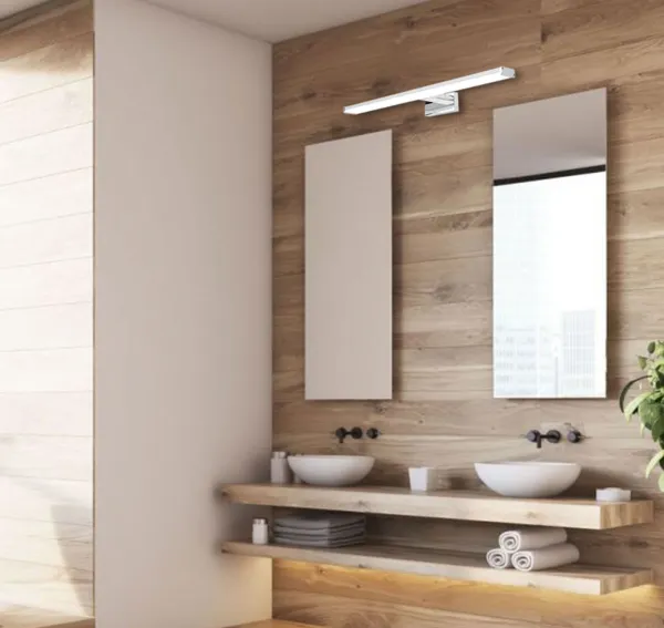 TooLight Kúpeľňové svietidlo 8W 40CM APP368-1W strieborné