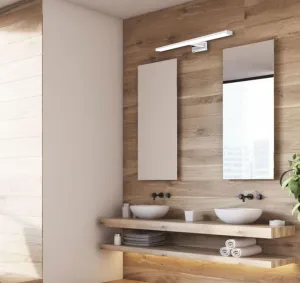 TooLight Kúpeľňové svietidlo 8W 40CM APP368-1W strieborné