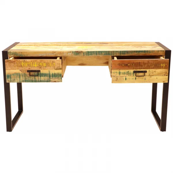 indickynabytok.sk - Písací stôl 160x76x70 Retro recyklované mango