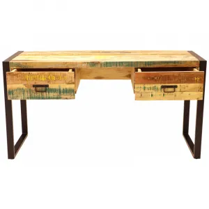 indickynabytok.sk - Písací stôl 160x76x70 Retro recyklované mango