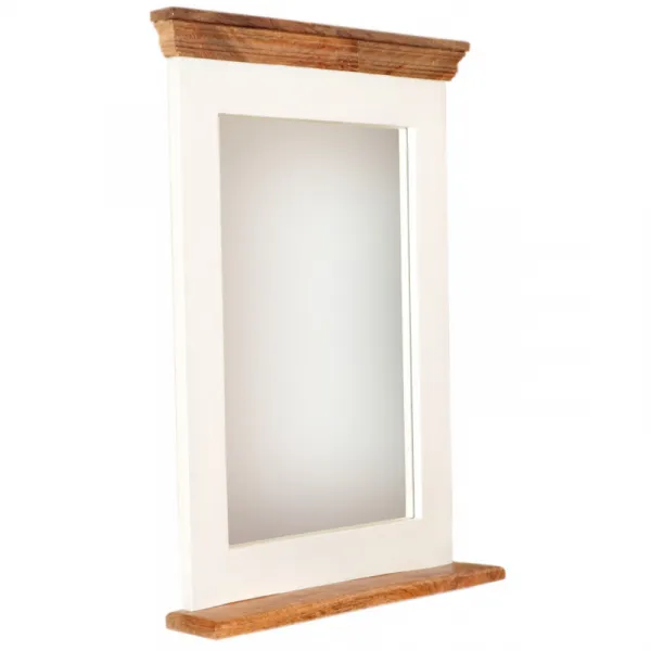indickynabytok.sk - Zrkadlo Agni 60x90 indický masív mango