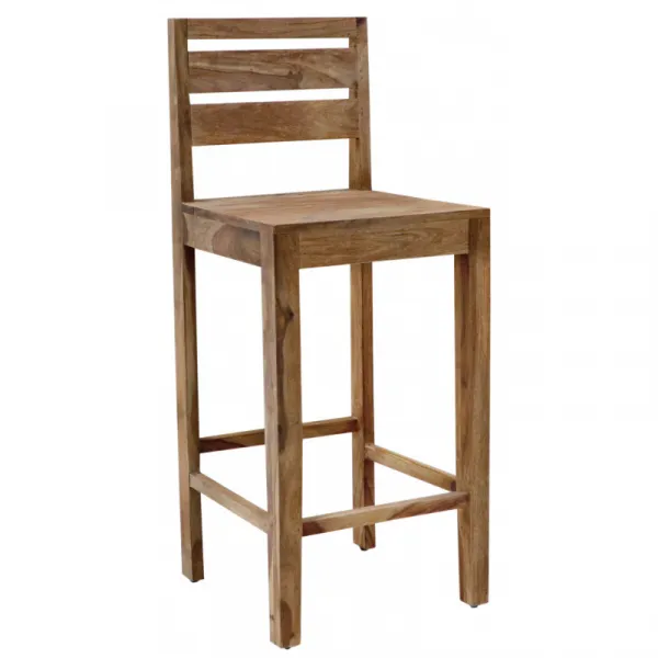 indickynabytok.sk - Stolička barová 45x110x45 indický masív palisander