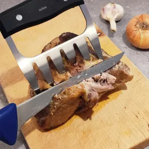 Nerezové vidlice na trhané mäso 2 ks