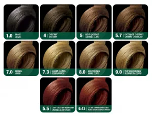 Profesionálna sada na farbenie vlasov s keratínom a rastlinnými olejmi - RÔZNE ODTIENE - Originary Color Farba: Blond 7/0