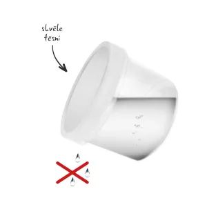 Dóza WHITE priemer 9 cm