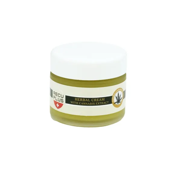 RECUPLUS bylinný balzam s extraktom z konope 50 ml